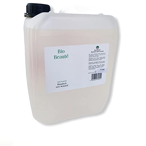 Laque pour cheveux Bio Energo spray fixe les coiffures volumineuses sans gaz 5 l