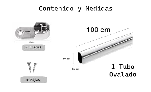 Accesorios para tubo de closet 24 accesorios para tubo de closet marca ferrenex (3)