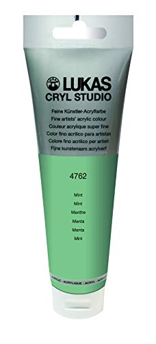 Lukas CRYL Studio Artist Acrylic Paint, Mint, 125 ml Tube - ...
