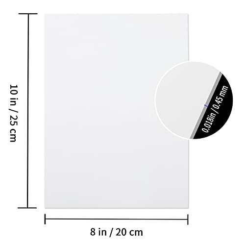 20 Pcs Sublimation Metal Photo Blanks 8"X10" X0.45mm Aluminum Photo Sign Blank Photo Metal Wall Sublimation Poster Frame Blanks by GEKIXUTP - Image 2