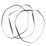 Courroie en caoutchouc pour magnétophone à cassette - réduit le flottement ou le bruit et restaure la vitesse, courroie d'entraînement