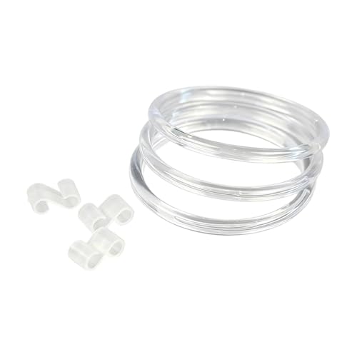 Truosbis 壁掛けグリッド 吊り下げループ 3個セット 写真用 DIY グリッドウォール シェルフリング 家庭用 寮用