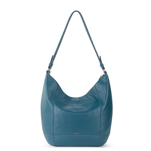 Image of The Sak Sequoia Hobo Bag - Premium Large Leather Women's Handbag for Everyday & Travel - Durable Purse With Zipper Pocket