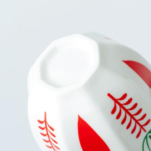 أكواب قهوة عربية بزخارف زهرة التوليب المميزة، مجموعة من قطعتين (250 مل) - أكواب من السيراميك بتصميم تقليدي، مثالية للقهوة، واللاتيه، والشاي