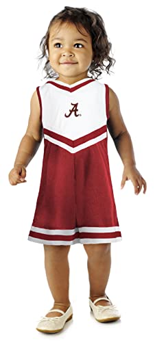Little King NCAA Toddler/Youth Girls Team Cheer Jumper Dress-Sizes 2T 3T 4T 6
