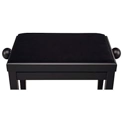 Yamaha L-125 – Support de piano numérique – Support robuste et durable au design simple – Pied pour piano numérique P-125 Yamaha – Noir & Classic Cantabile Banquette pour piano (noir, dépoli) - Les Beatles, Paul McCartney, John Lennon, RIngo Starr, George Harrison Yamaha L-125 – Support de piano numérique – Support robuste et durable au design simple – Pied pour piano numérique P-125 Yamaha – Noir & Classic Cantabile Banquette pour piano (noir, dépoli) – Image 7