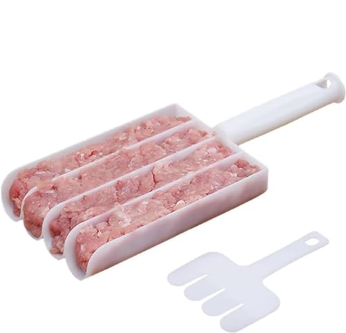 Fenglin-joy Máquina para Hacer Albóndigas,Kitchen Máquina de albóndigas 3 en 1 Herramientas para Hacer Albóndigas con Espátula de Corte para albóndigas,Bolas de Pescado,Bolas de arroz Fenglin-joy Máquina para Hacer Albóndigas,Kitchen Máquina de albóndigas 3 en 1 Herramientas para Hacer Albóndigas con Espátula de Corte para albóndigas,Bolas de Pescado,Bolas de arroz