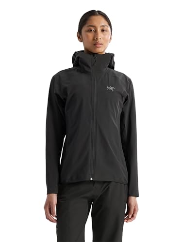 Arc'teryx Gamma Lightweight Hoody Women's | Light, Versatile, Breathable Softshell Hoody | Black, Small