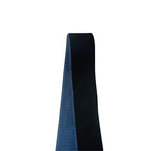 Image of QIANF Vintage Navy Blue Velvet Ribbon, 1 Inch X 25Yd