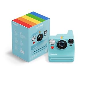 Polaroid – Now+ Generation 3 – Sofortbildkamera mit Bluetooth-Verbindung – Arktisblau (9163)