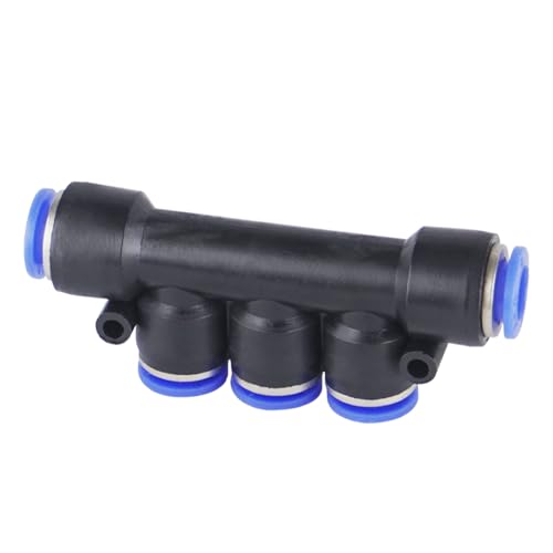 Conector neumático de 5 vías con diámetro variable para tuberías 7