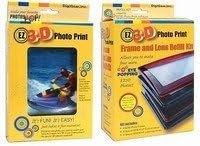 EZ3D Photo Print Combo Pack : DIY 3D Lenticular Photo Birthday Christmas Unique Gadget Gift (Platform: WIN 98/ME/2000/XP/VISTA)