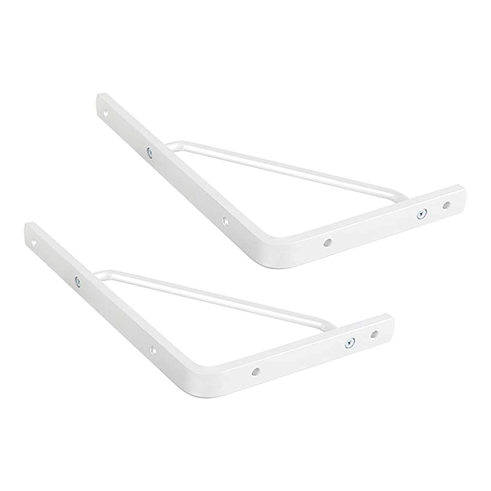 Supports d'étagère triangulaires en alliage d'aluminium solide contre l'humidité de salle de bain