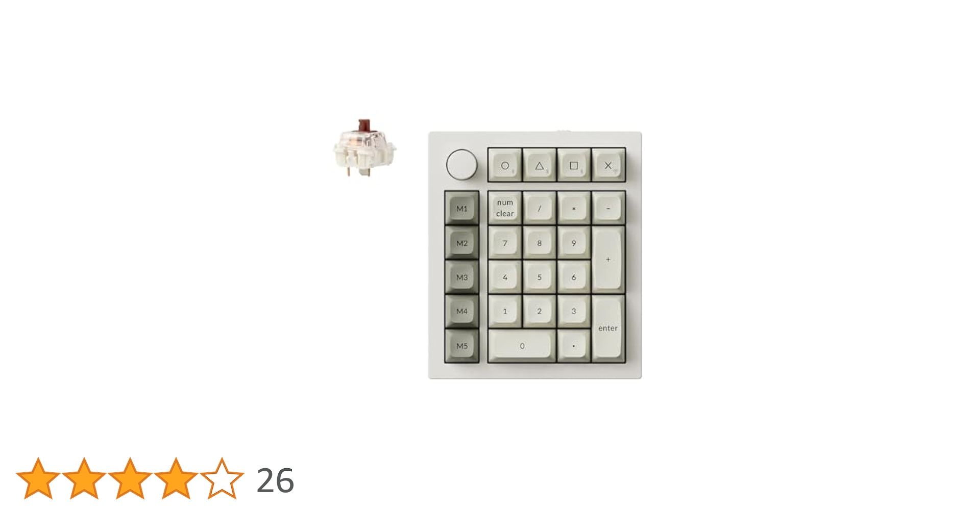 Keychron Q0 MAX 茶軸 keychron q0 max 茶軸