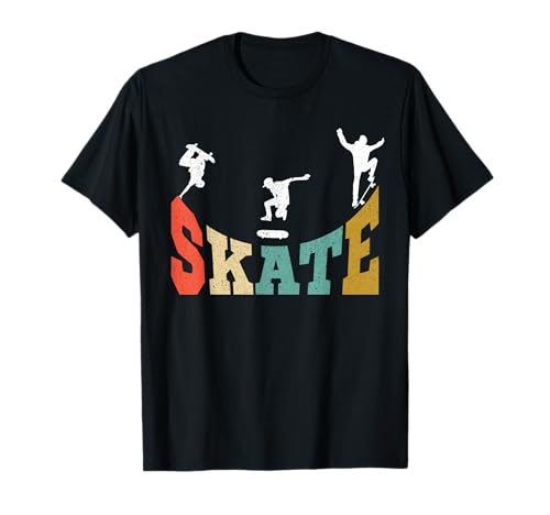 Skater Skateboard Stunt Skater Gift Boys Children T-Shirt