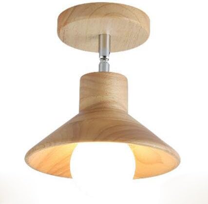 Amazon Stgled 天井照明 シーリングライト 角度調節可 木製 かわいい 引掛式 小型 照明器具 おしゃれ シンプル 天井5畳 洗面所 台所 廊下 階段用 工事不要 E26 Led電球対応 Stgled ホーム キッチン 通販