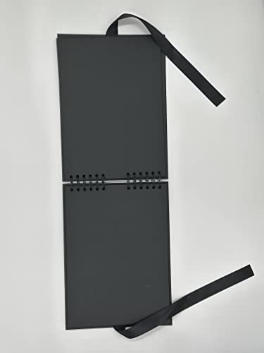 Álbum de recortes Gray Lane, 80 páginas negras, 12" x 8", ideal para manualidades, bodas y aniversarios miniatura 3