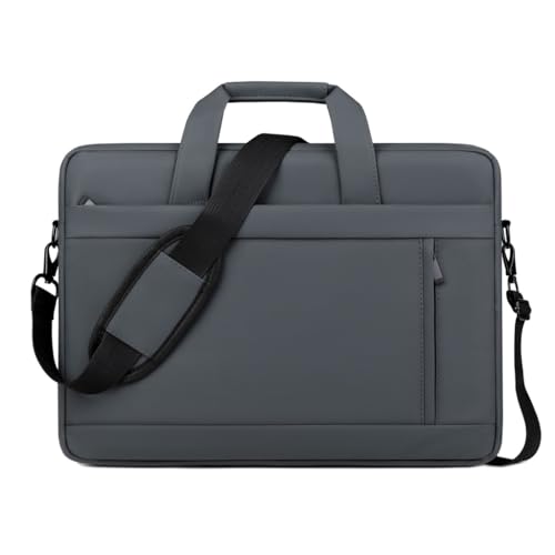 JSEIAJB Office Conference Briefcase Man Thick Large Capacity File Bag Oxford Cloth Handbag 15.6 Computer Bag
