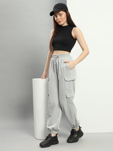 Image of Q - RIOUS Women's Relaxed Fit Cargo Style Jogger Pants