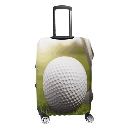 Sport Golf Ball Printed Luggage Cover Protector, Fits 18-32 Inch Luggage4