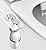 Bidet Attachment for Toilet with 2 Pack Filter,Ultra-Slim Non-Electric Self Cleaning Dual Nozzle Hygienic Bidet Toilet Seat,Removes Chlorine, Filters with Pressure Controls