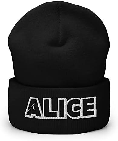 Amazon.com: Cuffed Beanie Hat for Alice 