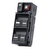 WUANGKI Power Window Master Control Switch | Front Drive Side | 23 Pins | Compatible with 2003-2007 Honda Accord DX LX SE 2.4L 3.0L CM5 CM6 Sedan 4-Door | Replaces OE# 35750-SDA-HO7 35750-SDA-A12