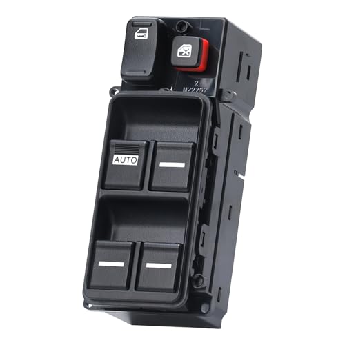 Safety Recall: Driver’s Power Window Switch Does Not Work or Works Intermittently - 2006 Honda CR-V 6 WUANGKI Front Drive Side Power Window Master Control Switch Compatible with 2003 2004 2005 2006 2007 Honda Accord DX LX SE 2.4L 3.0L CM5 CM6 Sedan 4-Door | 23 Pins | Replaces OE# 35750-SDA-HO7