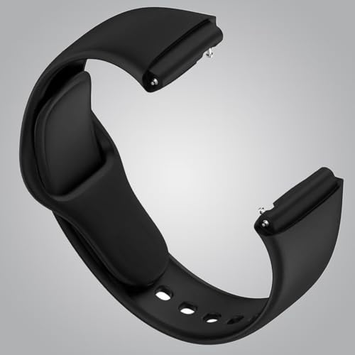 YODI Black Silicone Strap for Redmi Watch 3 Active - Image 2