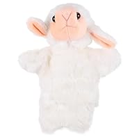 CVUTOVO Adorable Sheep Hand Puppet for Boy Girl Plush Sheep Hand Puppet Toy for Storytelling and Playtime Boys and Girls Prop for Early Education