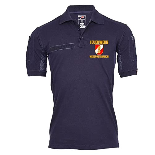 Polo tactique de pompiers Pays-Bas Autriche bleu foncé XXXXXL 39011