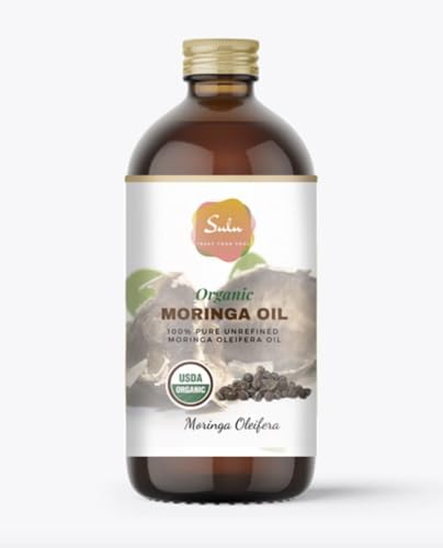 Moringa Oil- USDA Organic Unrefined Cold Pressed Virgin (4 fl.oz) Moringa Oil- USDA Organic Unrefined Cold Pressed Virgin (4 fl.oz)