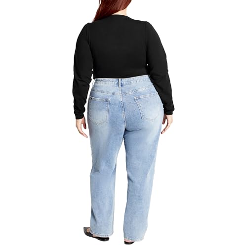 Image of City Chic Women's Plus Size Amelila Pleat Bodysuit