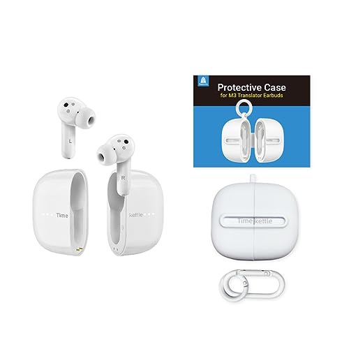 Timekettle M3 Language Translator Earbuds, Two-Way Translator Dev...