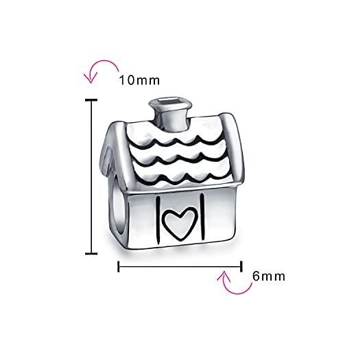 Charm de casa familiar para pulseras de mujer en eventos memorables 3