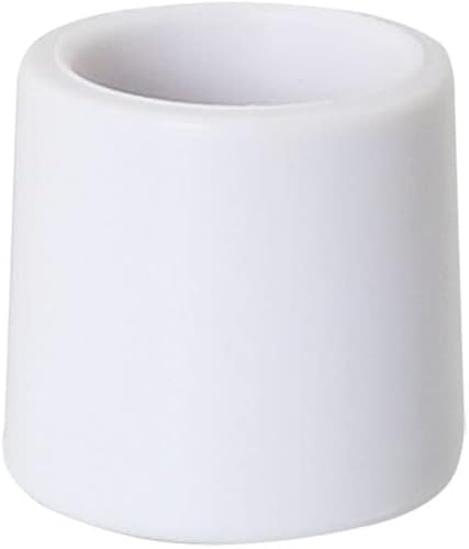 Miniatura 4 de 8 puntas de parachoques para puerta, color blanco, 0.4 pulgadas, de goma, para proteger puertas y paredes, tapas de tope de puerta para el hogar