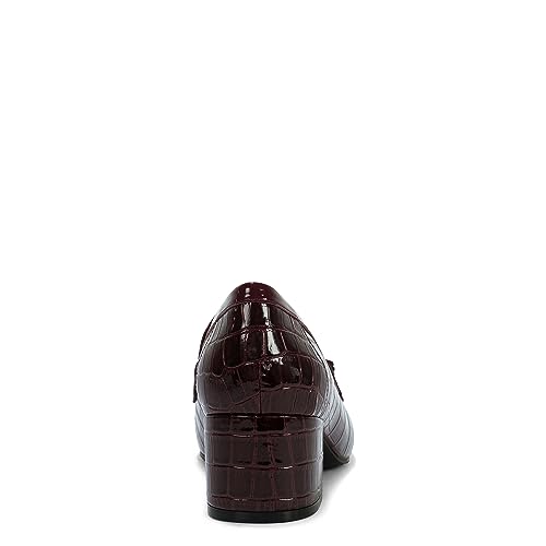 Image of Donald Pliner Women's Kressida Dress Loafers, 2 inch Block Heels for Women, Slip-On Heels for Women