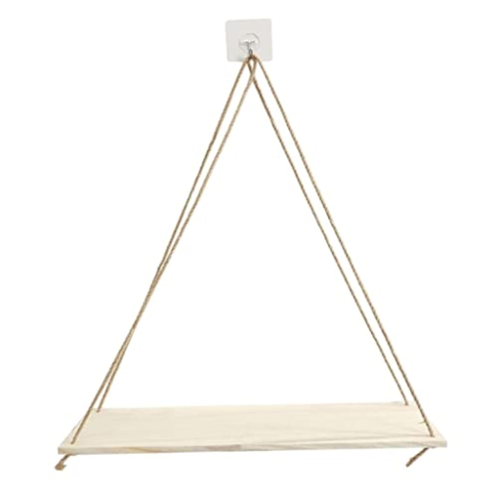 Hanging Rope Wall Mounted Shelves for Plants & Decor