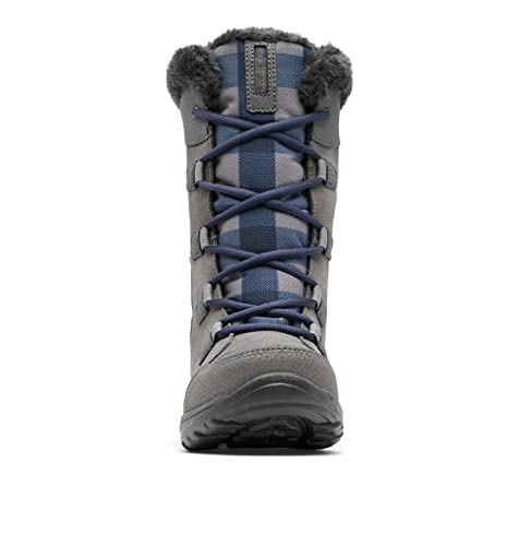 Columbia Women's Ice Maiden II Snow Boot, Charcoal/Nocturnal, 6