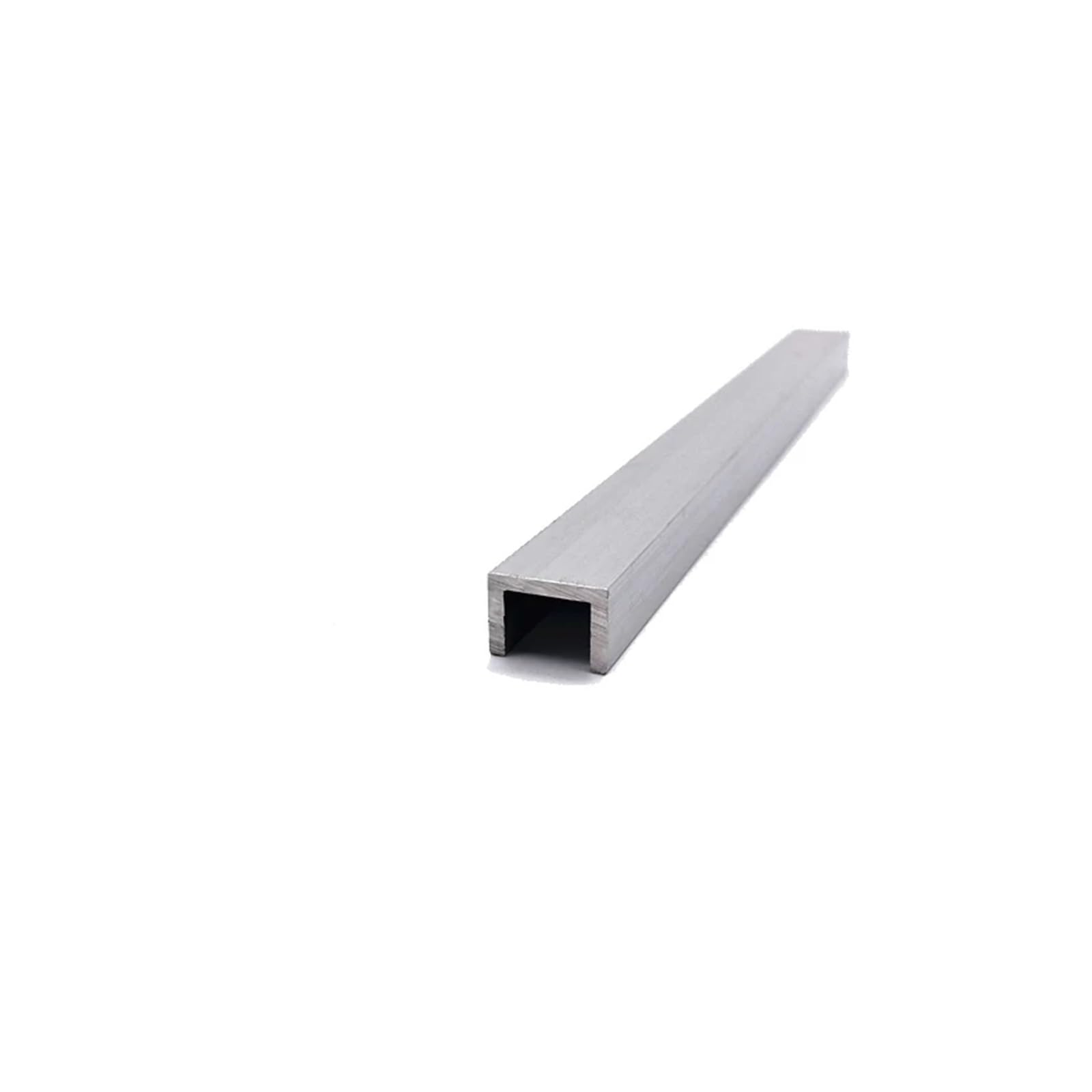U Shape Aluminum U-Shape Aluminum, Outer Width 14mm, Length 50cm,Aluminum Alloy Glass Covered Edge Strip(14mm x 25mm x 2mm)