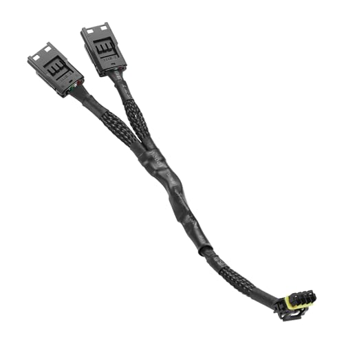 SPBREW CAN Bus Y-Splitter Cable MA558-465 Compatible for Holley EFI, Sniper EFI, Terminator X, HP, Dominator ECU Systems, Car CAN Wire Splitter, 4-Core Shielded CAN Harness Plug-and-Play