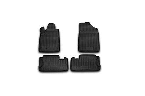 Gummimatten Element Passgenaue Fußmatten Citroen Berlingo 2005-4tlg