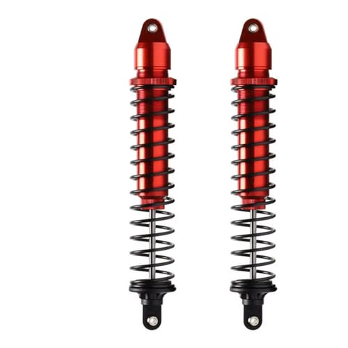 Amortisseur RC en alliage d'aluminium rouge pour Traxxas Maxx 1/5