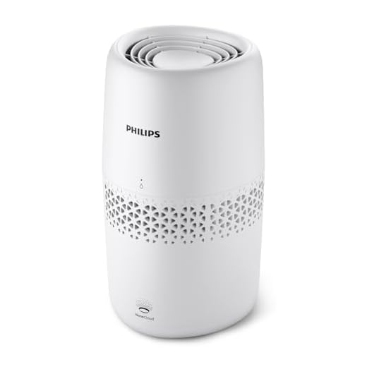 Philips Evaporative Humidifier 2000 Series, Hygienic Humidification, 99.97% Less Bacteria