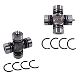 WQSING 2X Rear Front Propeller Drive Shaft U-Joint 49050-1060 Compatible with Kawasaki Mule 2500 2510 2520 3000 3010 4000 4010 Trans Teryx4 750 800 49050-0034 49050-0023 Universal Joint Spider (2)