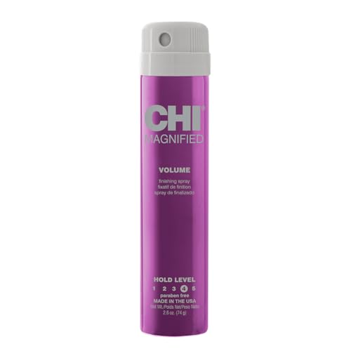 CHI Magnified Volume Finishing Hair Spray, Boosts Volume & Body For Maximum Fullness, Builds...