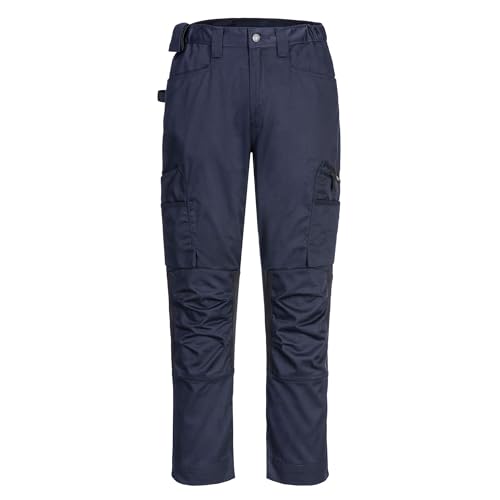 Pantalon de travail stretch et écologique Portwest WX2 bleu
