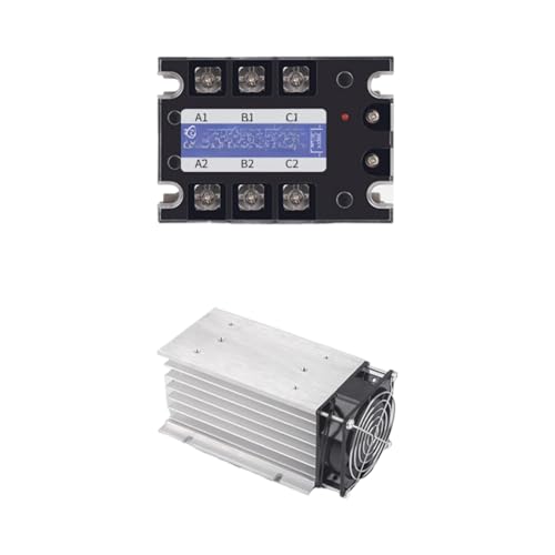 Relais à semi-conducteurs triphasé 150A pour contrôle industriel DC-AC 220V 380V