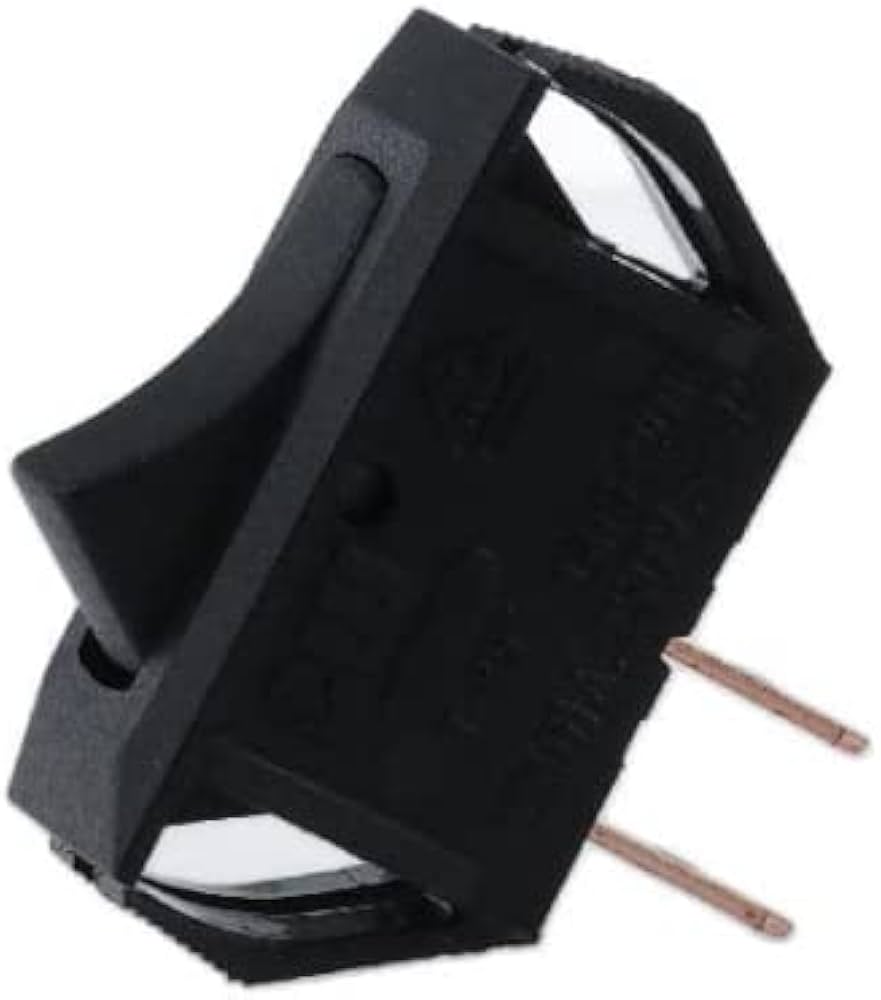 Pool Pump Rocker Switch Replacement for Hayward, Carvin 1 Speed (2