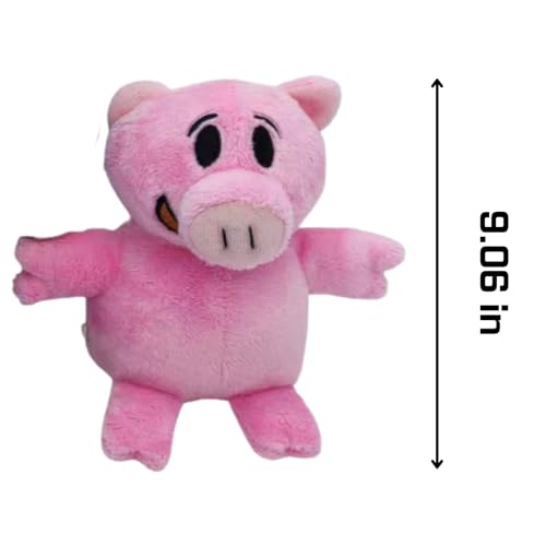 Malvjun Pair of Elephant & Piggie Soft Stuffed Animal Plush Toys, Elephant and Pig Plush Toy Set for Book Buddies Stuffed Animals, Ideal Gift for Birthday Christmas Valentine's Day Room Decoration - Image 6